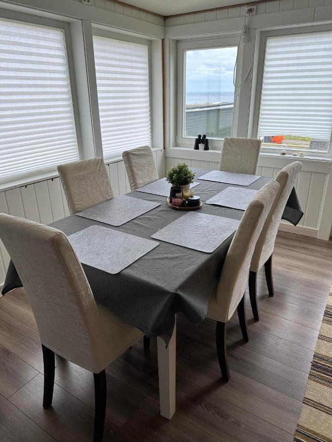 Apartamento Barents Sea Window Ytre Kiberg Exterior foto
