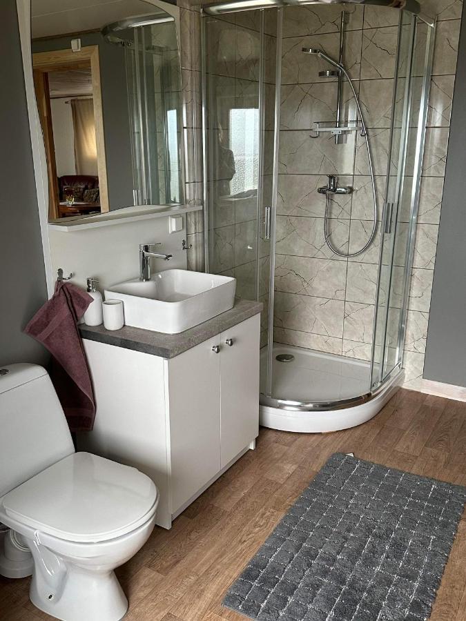 Apartamento Barents Sea Window Ytre Kiberg Exterior foto