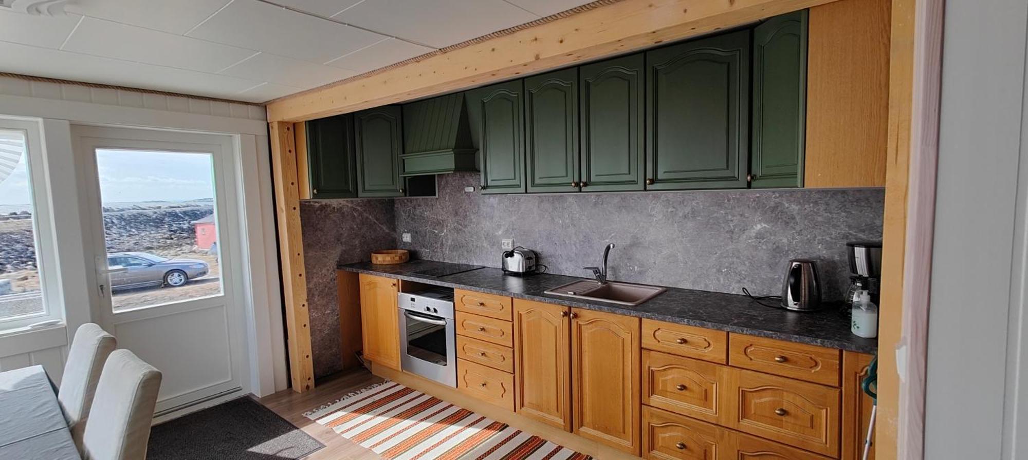 Apartamento Barents Sea Window Ytre Kiberg Exterior foto
