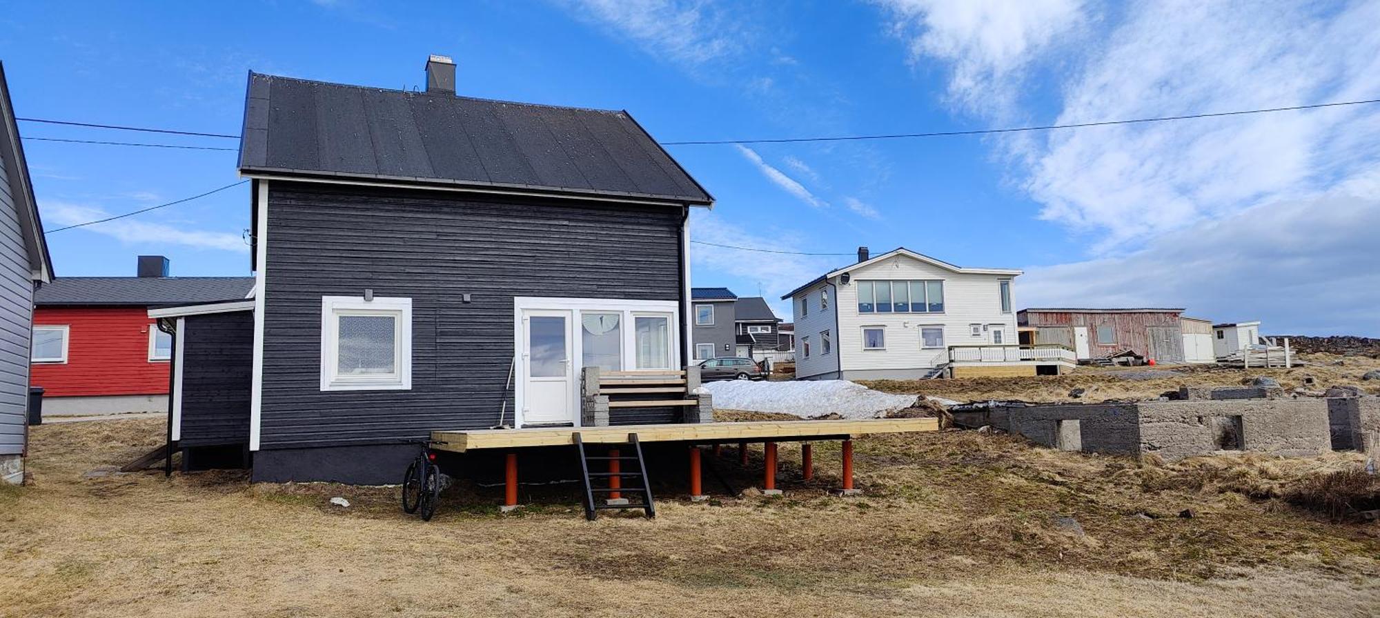 Apartamento Barents Sea Window Ytre Kiberg Exterior foto